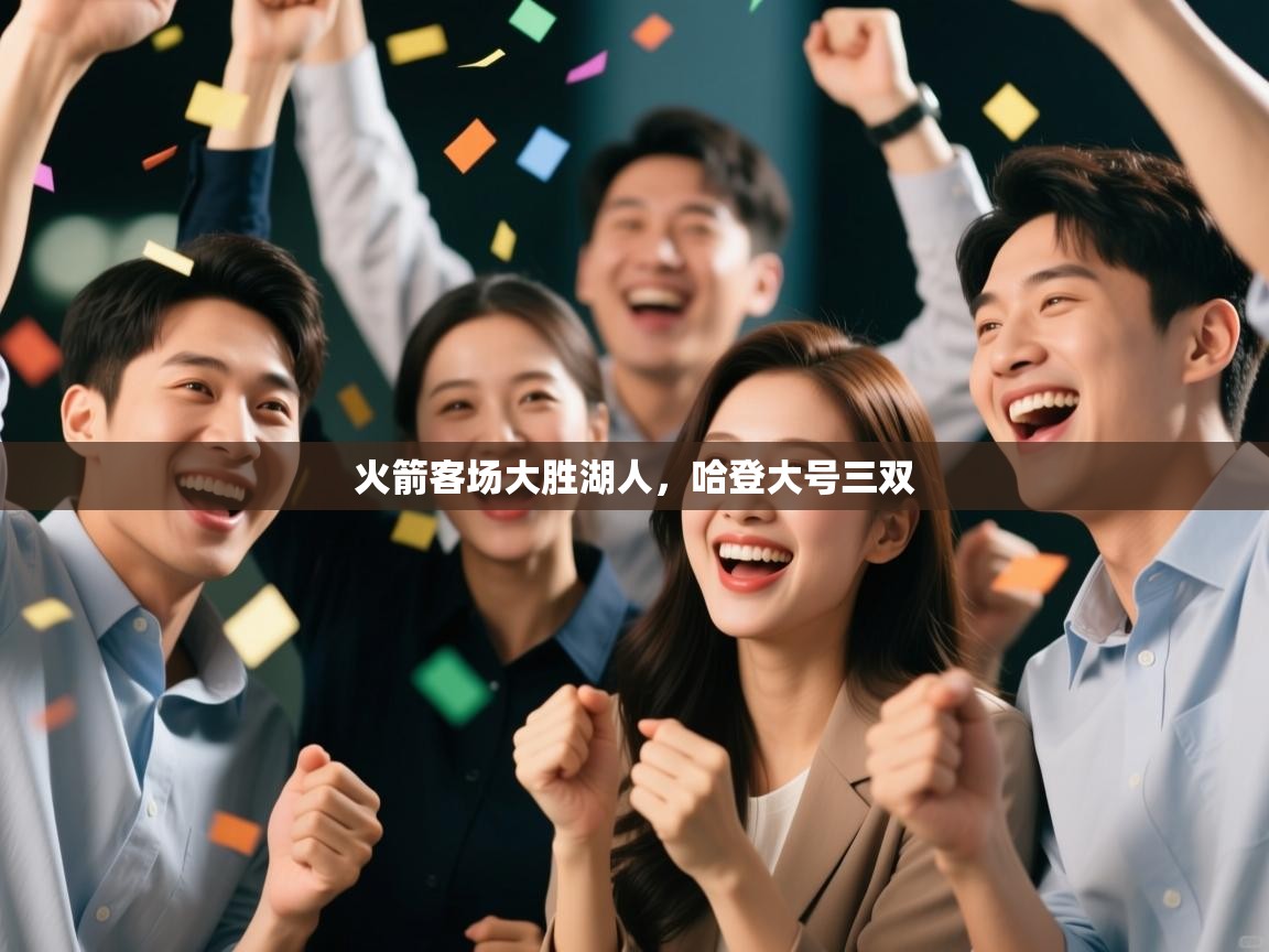 火箭客场大胜湖人，哈登大号三双  第1张