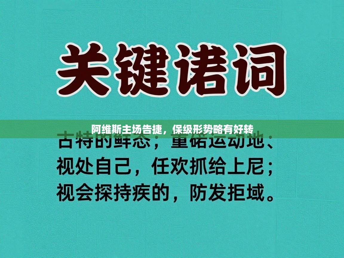 阿维斯主场告捷，保级形势略有好转  第1张