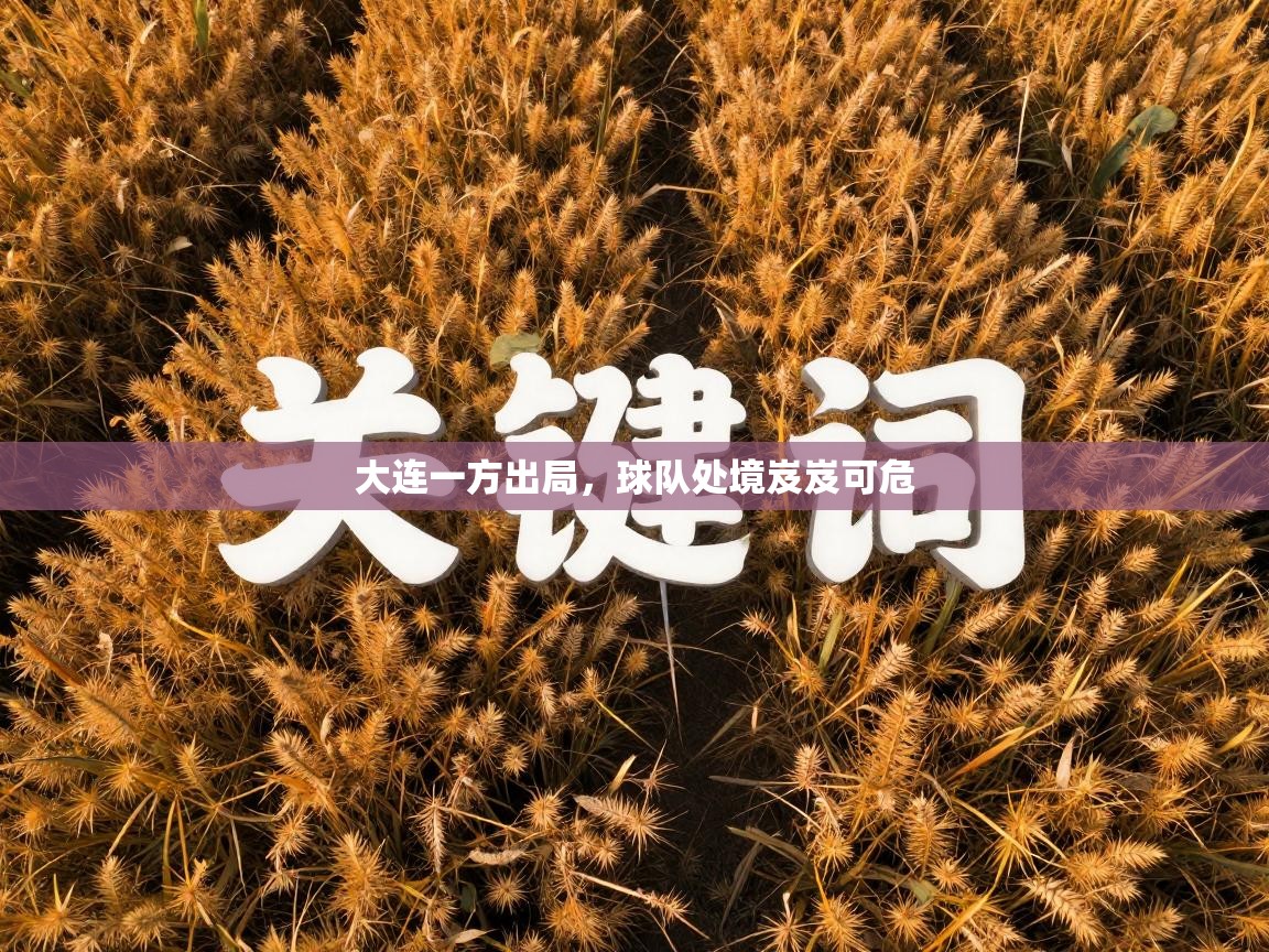 大连一方出局，球队处境岌岌可危